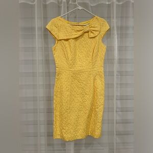 Yellow elegant dress